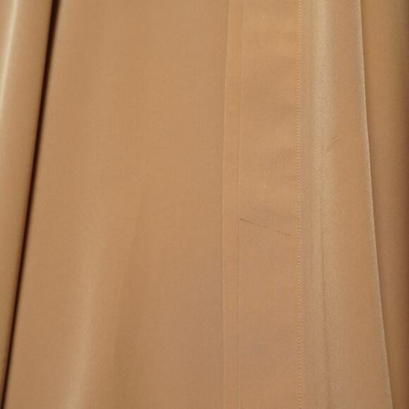 Men's Tan Dress Shirt with Rhinestone Accent Buttons 42 - Picture 7 of 7